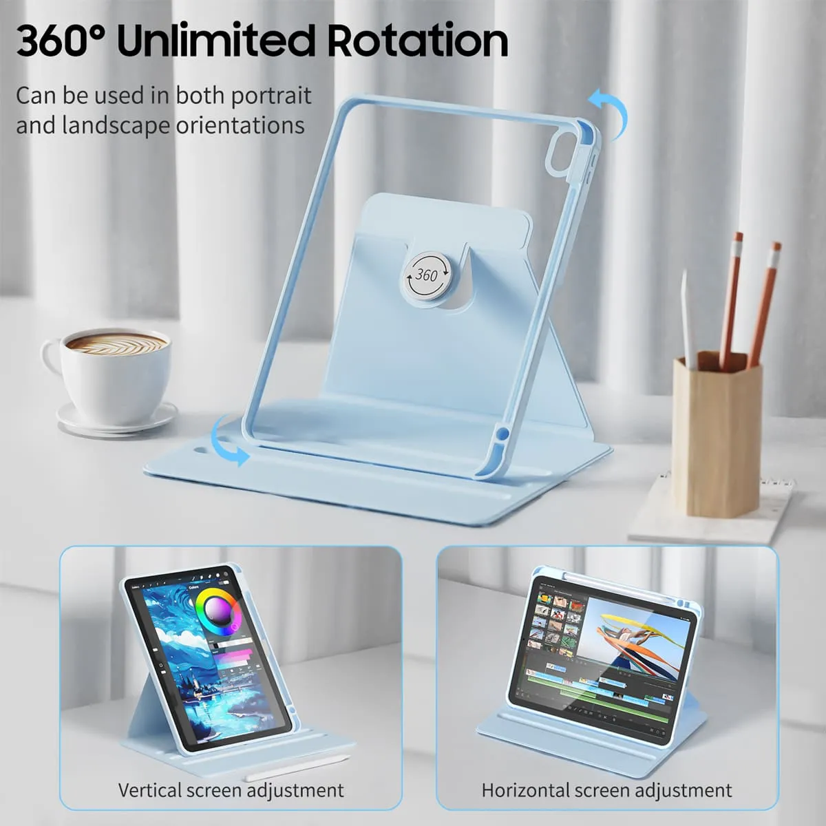 Control | iPad Series Snap 360° Stand Impact Resistant Case