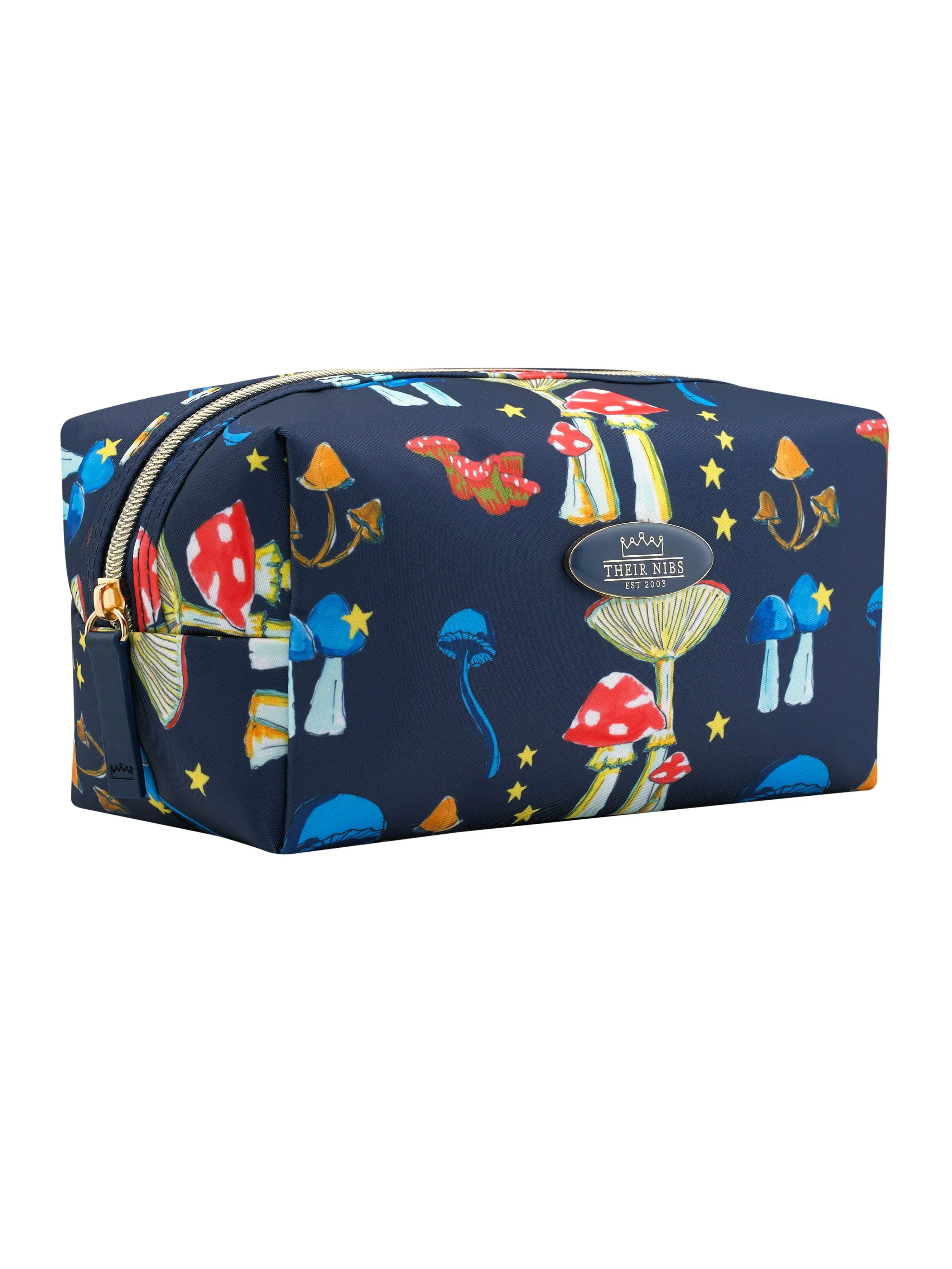 Cosmetic Bag Mushroom Stars