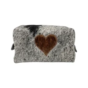 Cowhide Cosmetic Bag