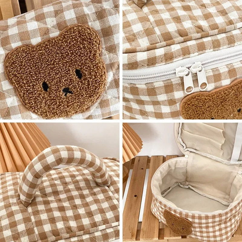 Cute Bear Cosmetic Bag Pouch