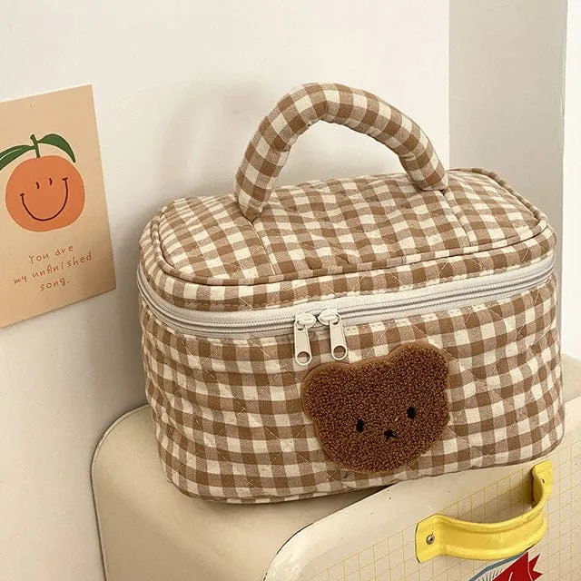 Cute Bear Cosmetic Bag Pouch