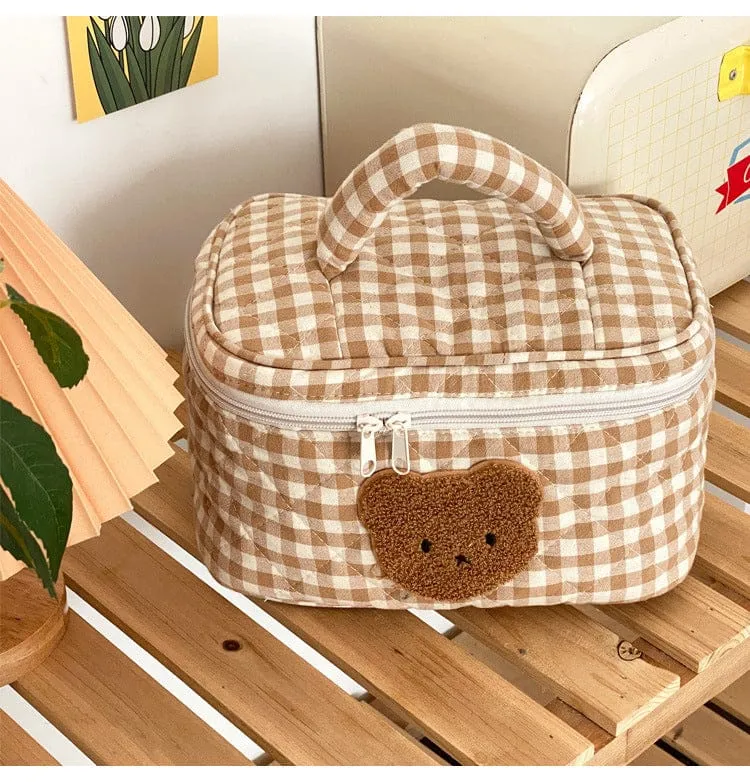 Cute Bear Cosmetic Bag Pouch