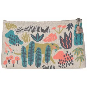 Danica Studio Empire Large Linen Cosmetic Bag