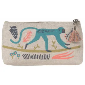 Danica Studio Empire Small Linen Pencil/Cosmetic Bag