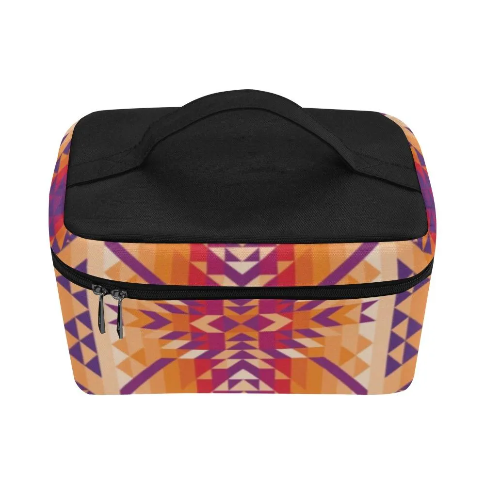 Desert Geo Cosmetic Bag/Large