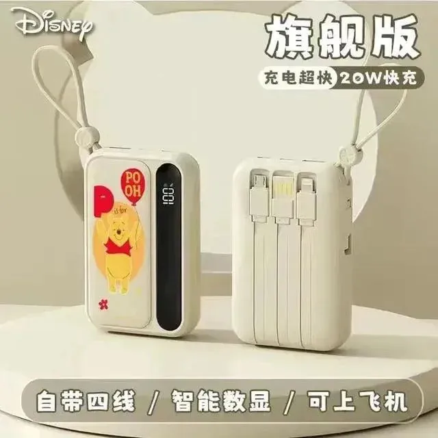 Disney Stitch Pooh Lotso All-in-1 1000mAh Power Bank