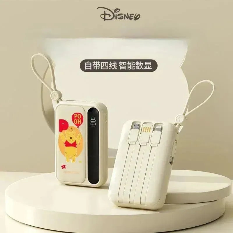 Disney Stitch Pooh Lotso All-in-1 1000mAh Power Bank