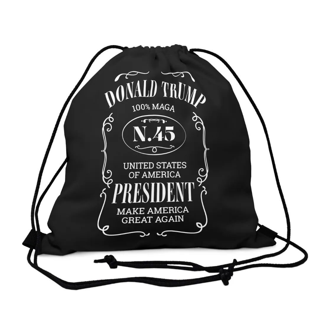 Donald Trump N.45 MAGA Drawstring Bag