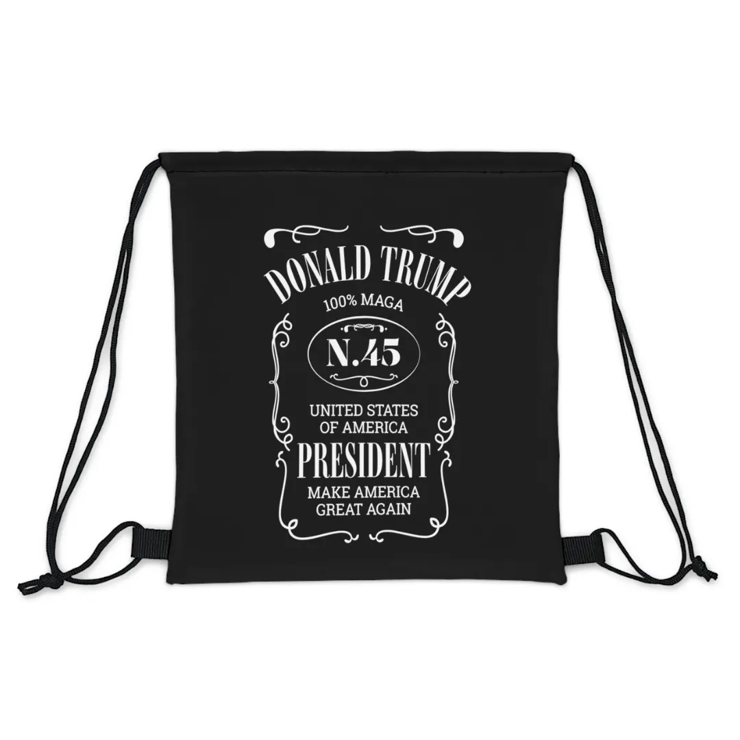 Donald Trump N.45 MAGA Drawstring Bag