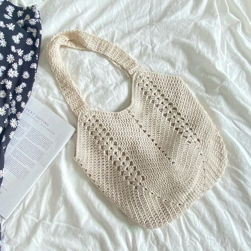 Elena Handbags Minimalistic Crochet Handbag