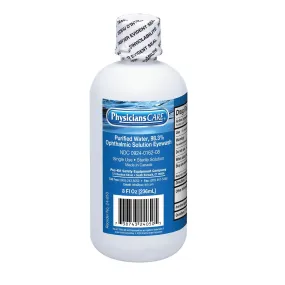 Eyewash Bottle, Screw Cap, 8 Oz. - W-24-050