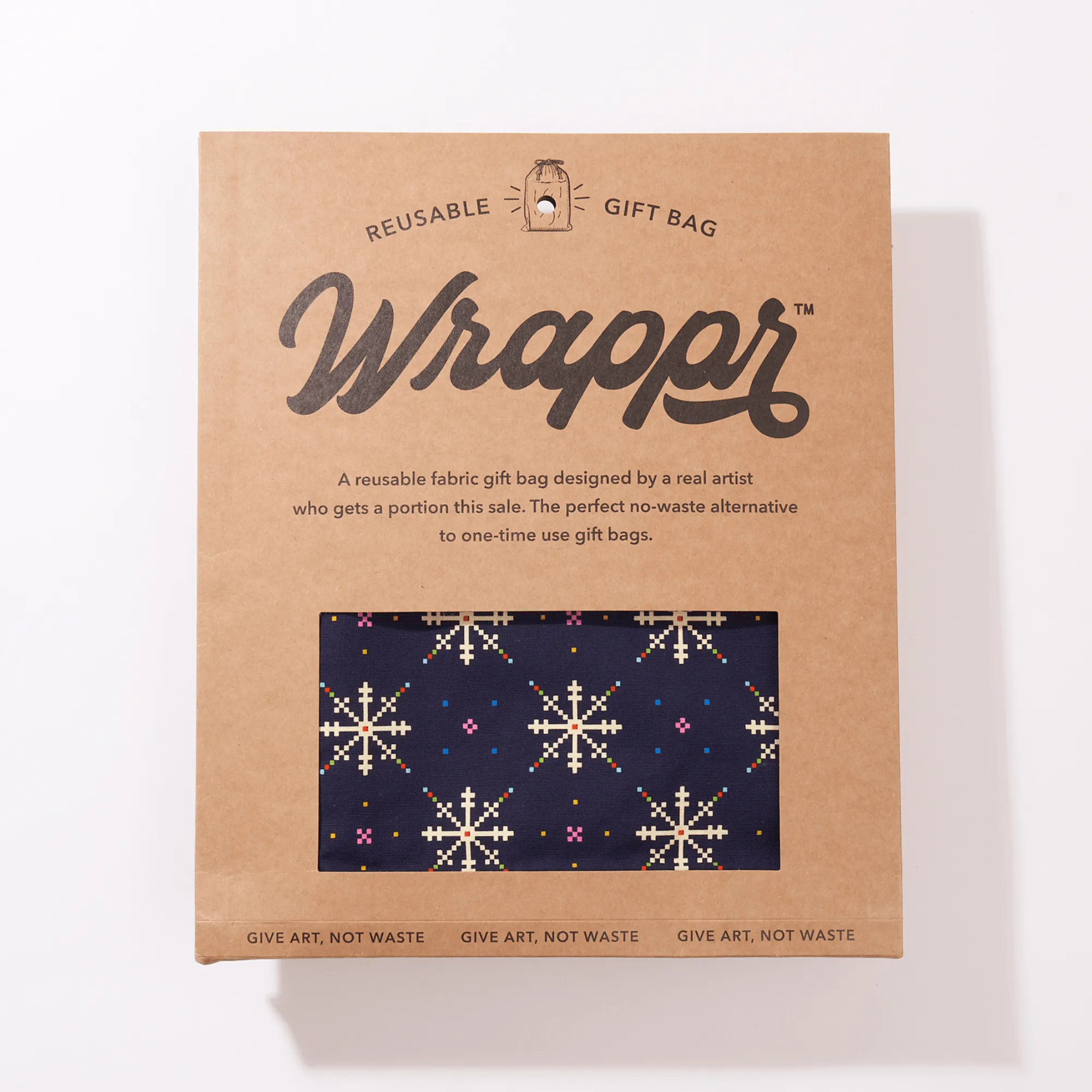 Fabric Gift Bag by Kelsey Weigl | 22", Cotton