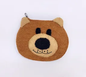 Felt Bear Purse