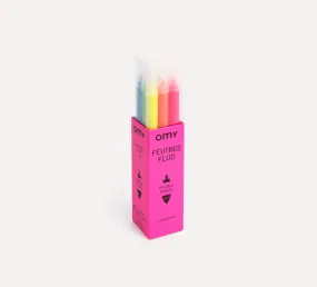 Felt Pens - Neon - 9 Colours