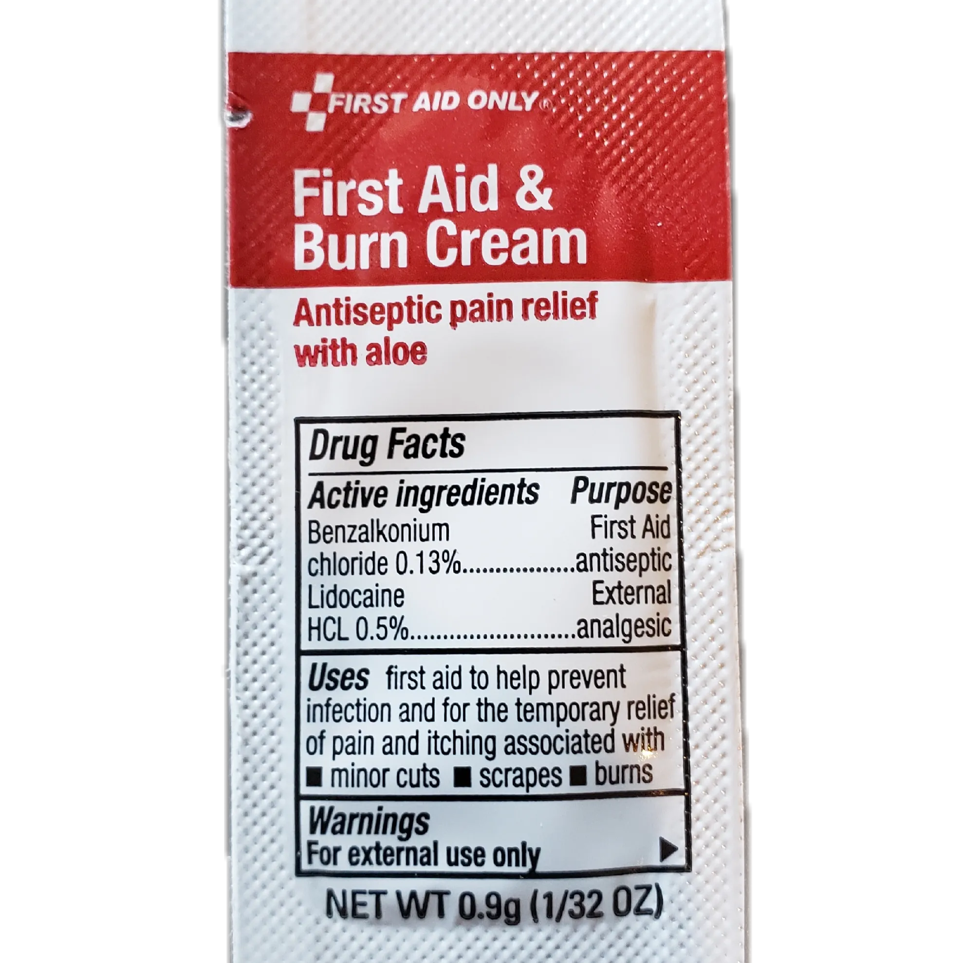 First Aid Burn Cream