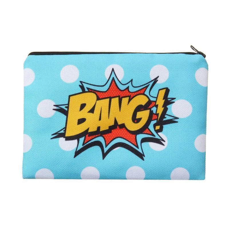 Full-Print Cosmetic Pouch Bag Collection - backup