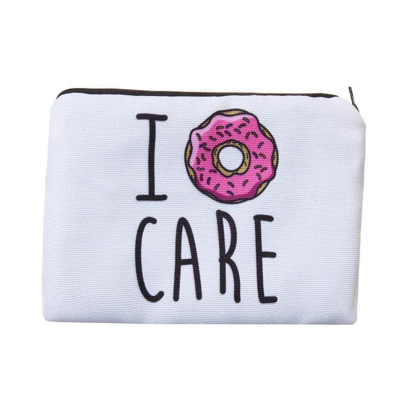 Full-Print Cosmetic Pouch Bag Collection - backup