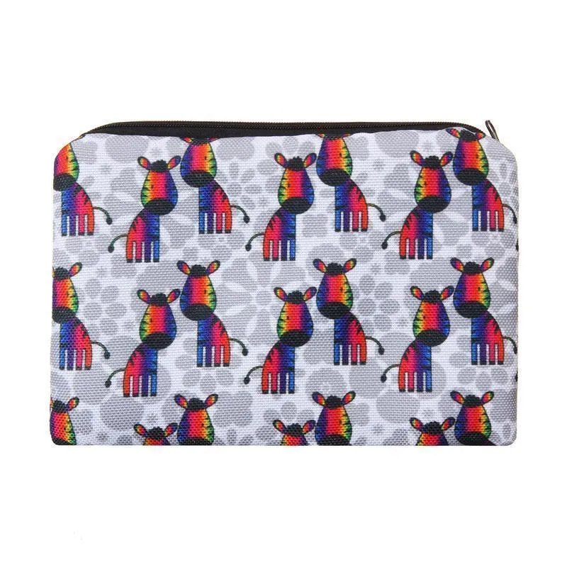 Full-Print Cosmetic Pouch Bag Collection - backup