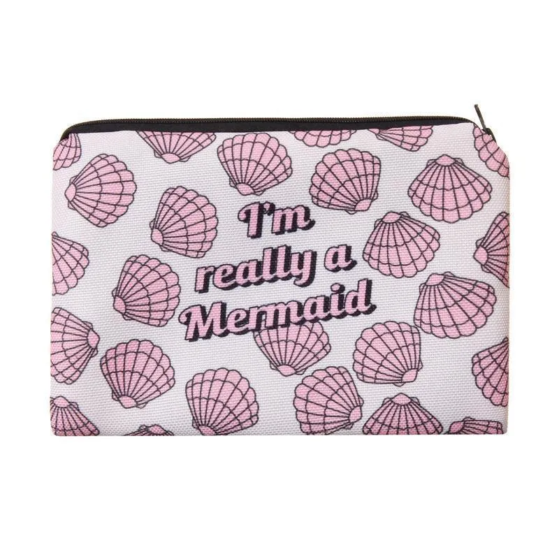 Full-Print Cosmetic Pouch Bag Collection - backup