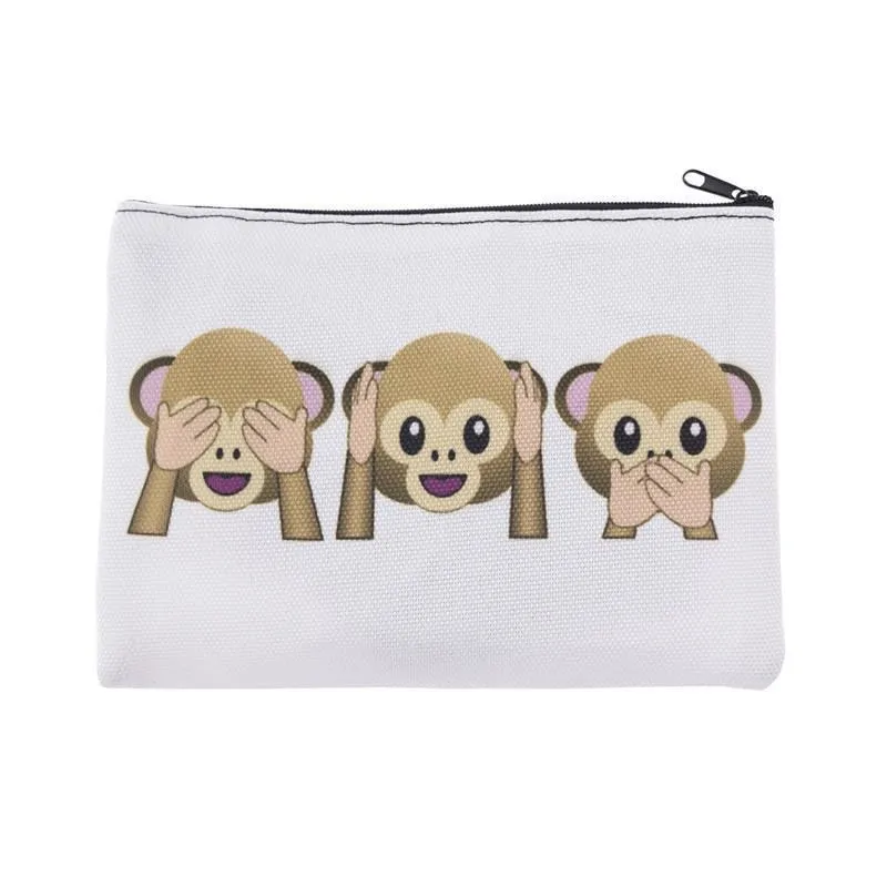 Full-Print Cosmetic Pouch Bag Collection - backup