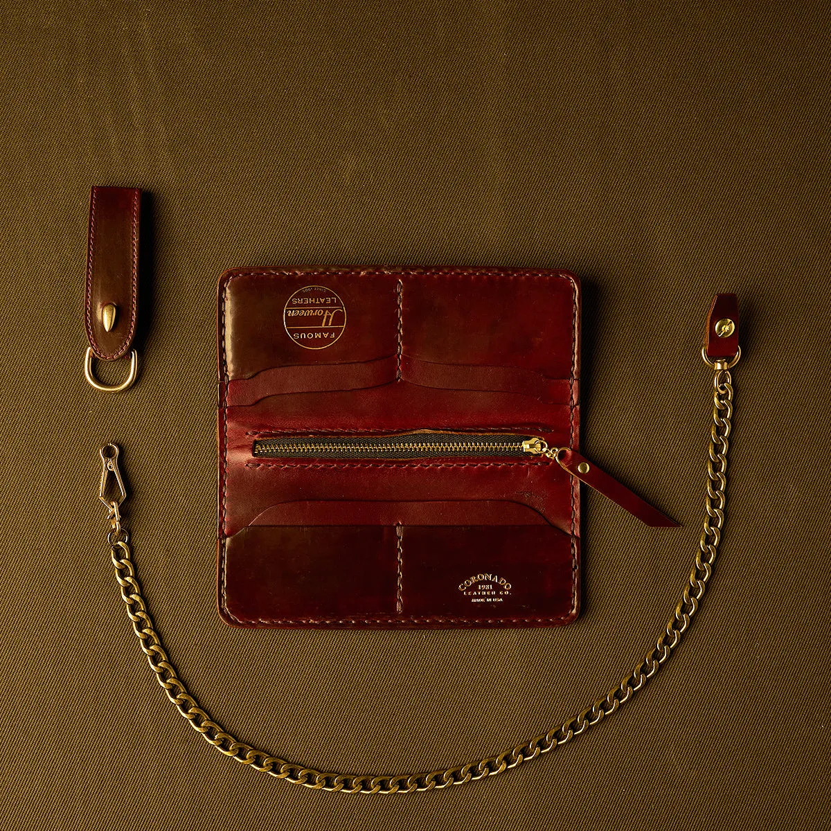 Garrison Shell & Horse Long Wallet | #8