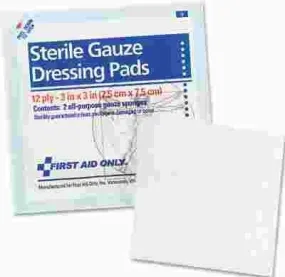 Gauze Pads 3" X 3" 5/Pack