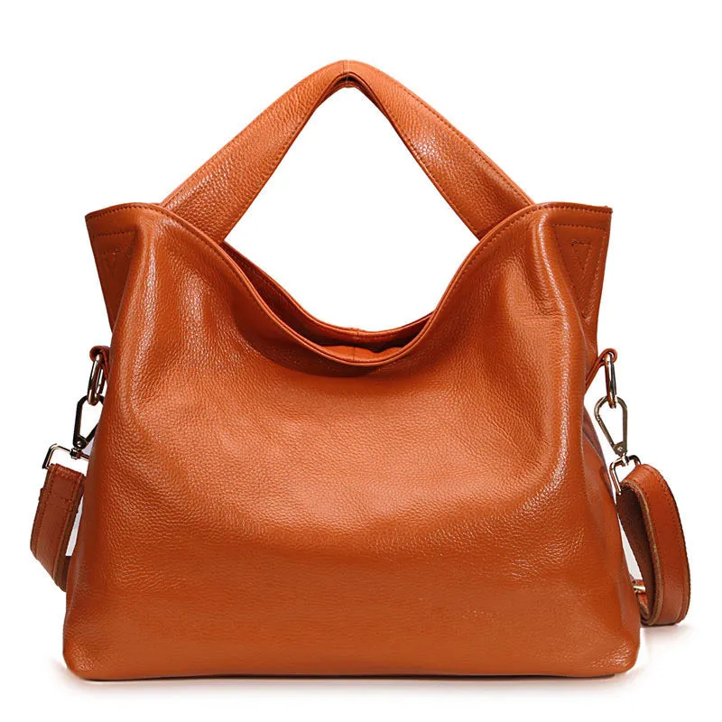 Genuine Leather Crossbody Soft Type Bag