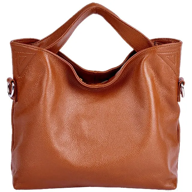 Genuine Leather Crossbody Soft Type Bag