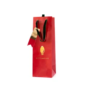 Getting Lit Wine Gift Bag