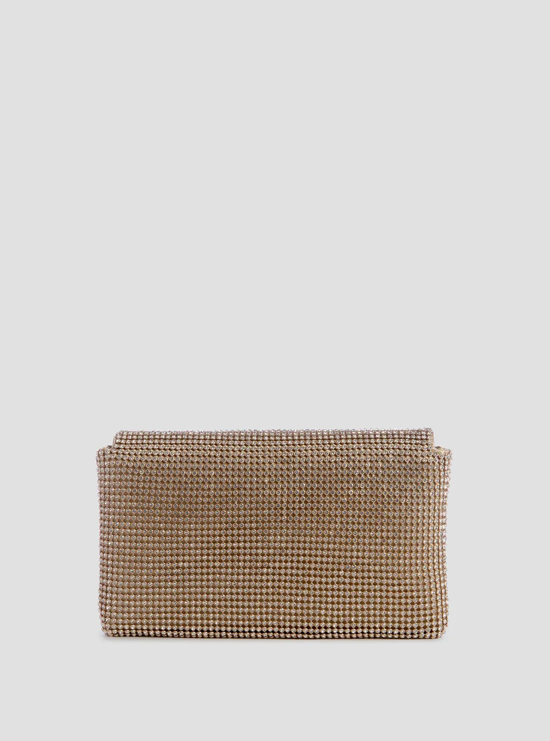 Gold Zalina Clutch Bag