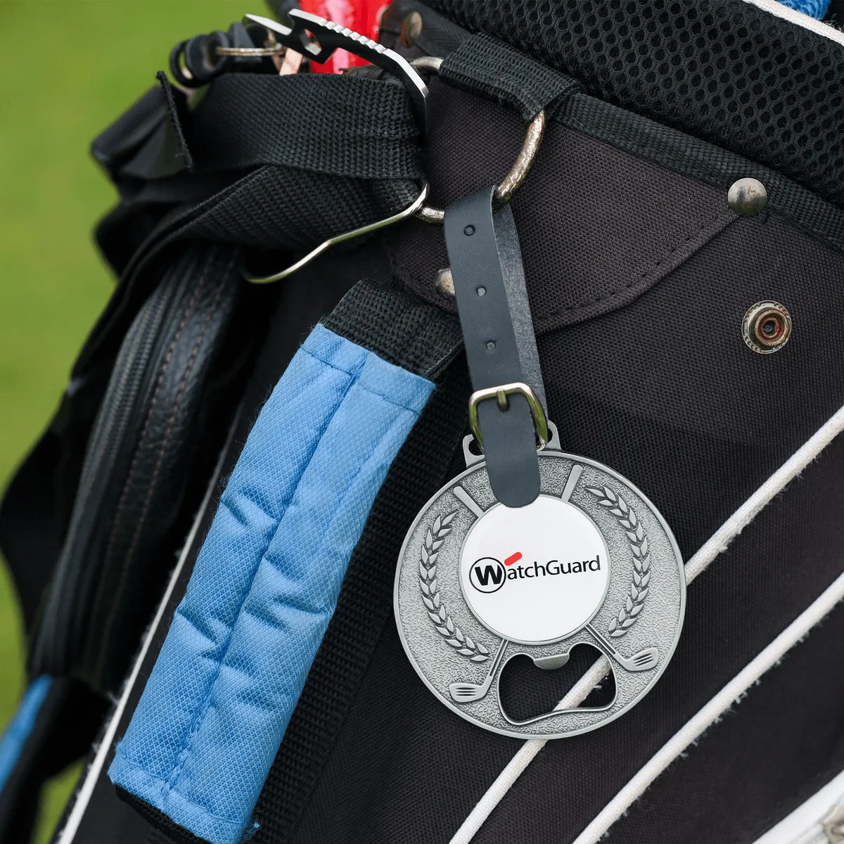 Golf Bag Tag Bottle Opener