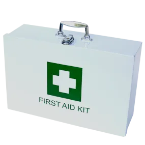 Government Regulation 3 First Aid Kit in Metal Wall Mountable Case