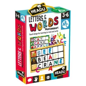 Headu Montessori Letters & Words