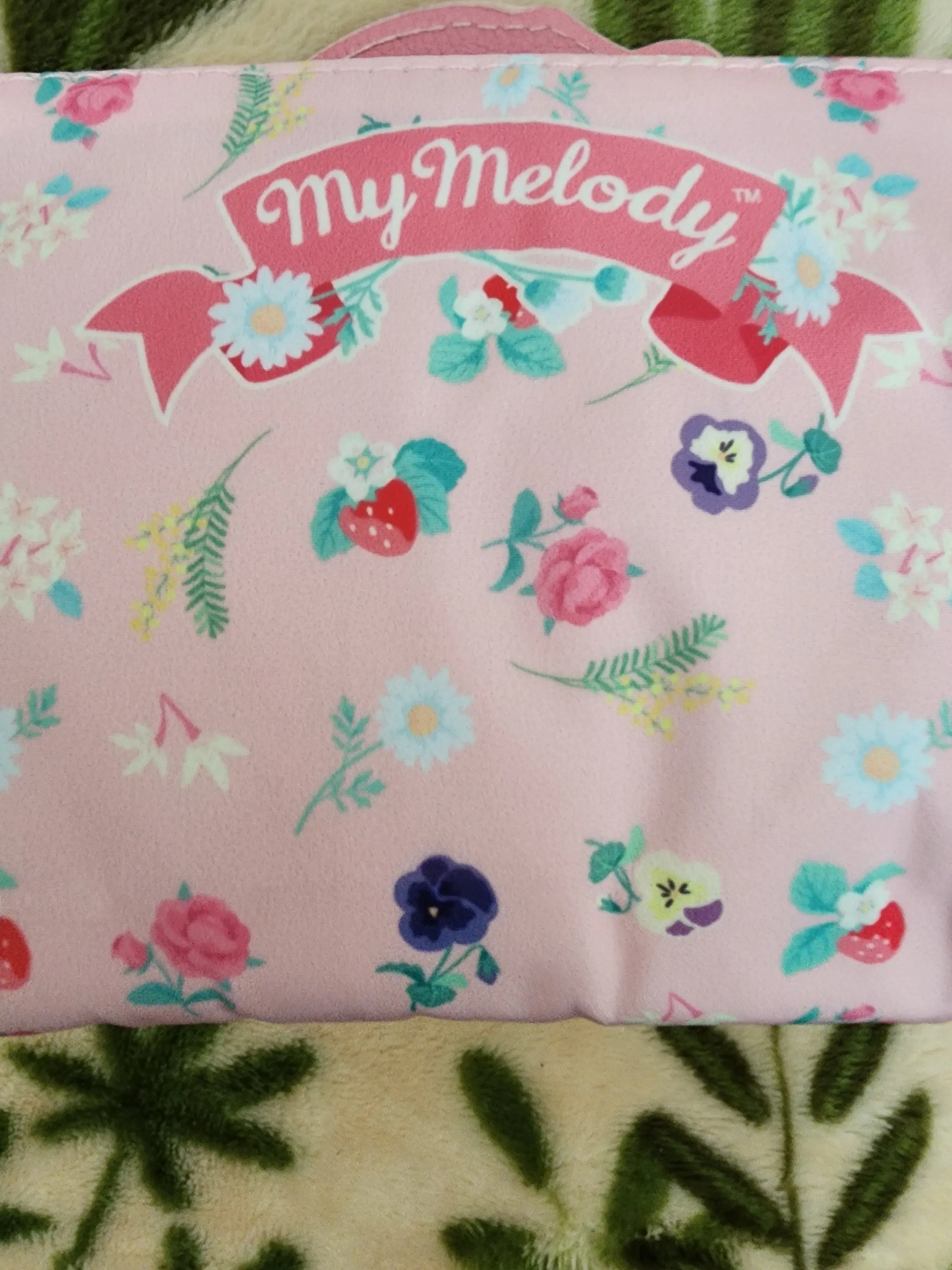 Hello Kitty, My Melody Floral Cosmetic Bag