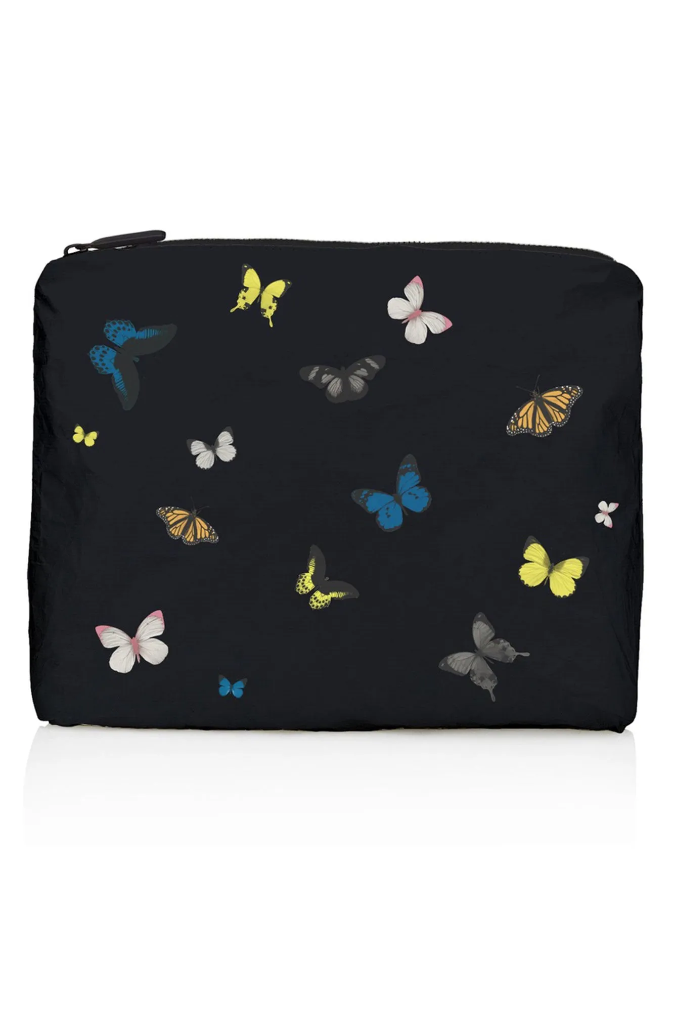 Hi Love Travel- Medium Zipper Pack with Butterflies