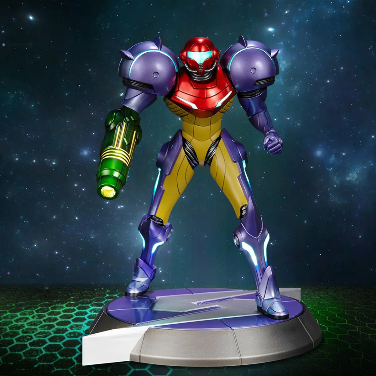 HiPlay First 4 Figures, Metroid Prime: Samus Gravity Suit, Collector's Edition Statue Figurine