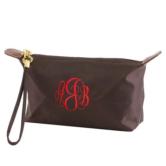 HM1006 Monogrammable Nylon Fabric Cosmetic Bag