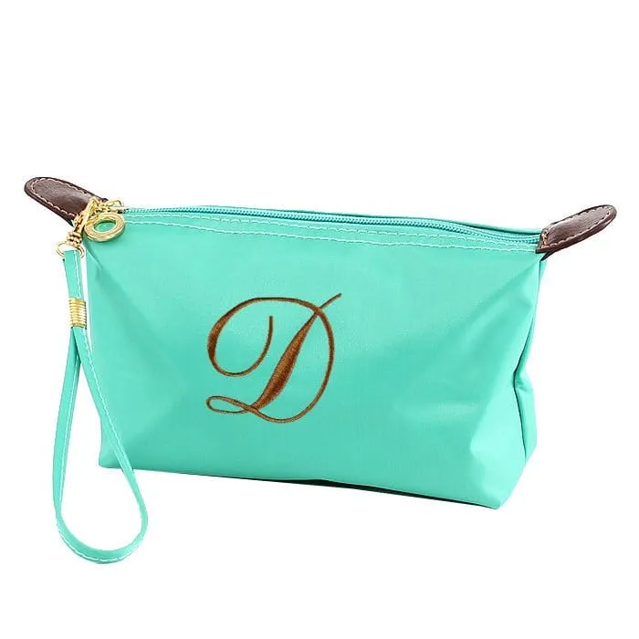 HM1006 Monogrammable Nylon Fabric Cosmetic Bag