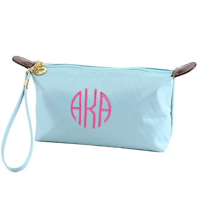 HM1006 Monogrammable Nylon Fabric Cosmetic Bag