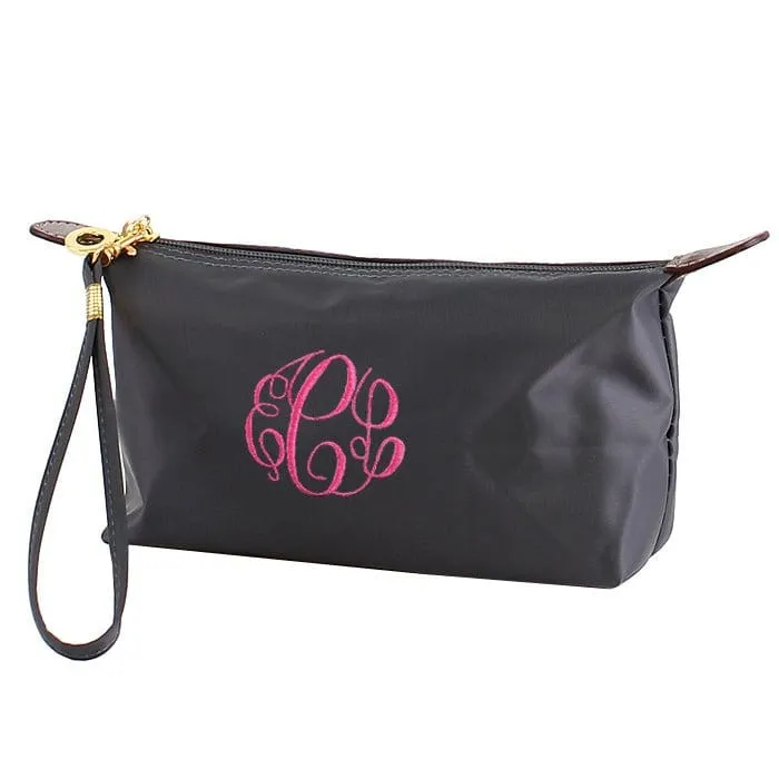 HM1006 Monogrammable Nylon Fabric Cosmetic Bag