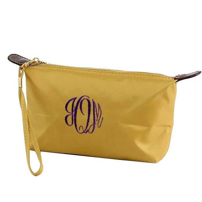 HM1006 Monogrammable Nylon Fabric Cosmetic Bag