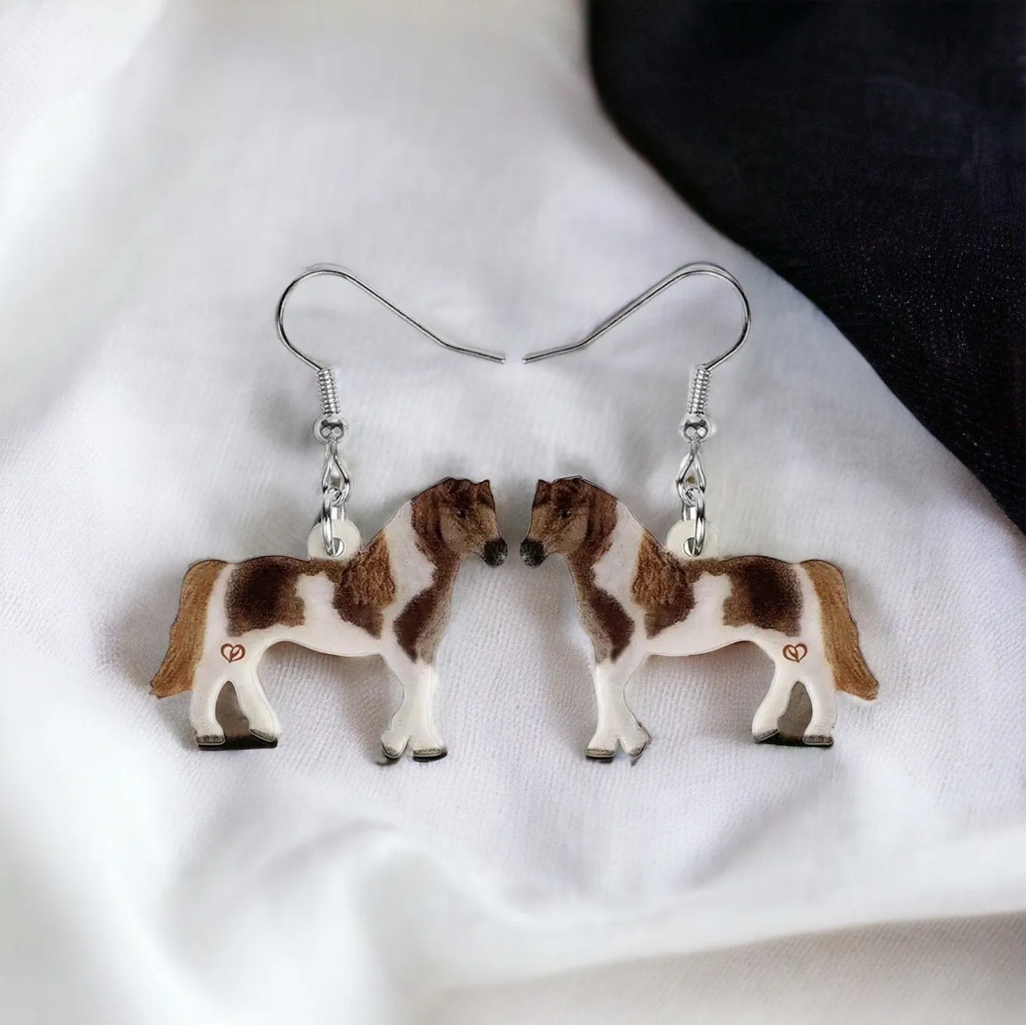 Horse Earrings - Horse Jewelry, Handmade Earrings, Horse Accessories, Equestrian, Horse Trainer, Cowgirl, Horse Riding, Horse Studs, Stud