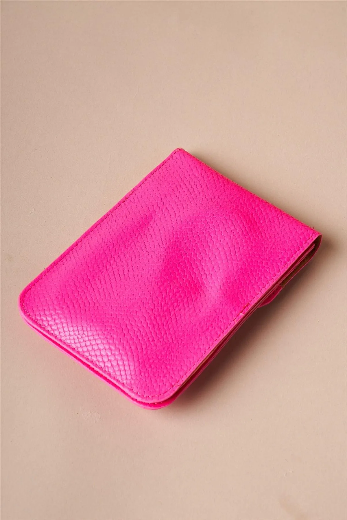 Hot Pink Python Ring Loop Crossbody Bag /1 Piece