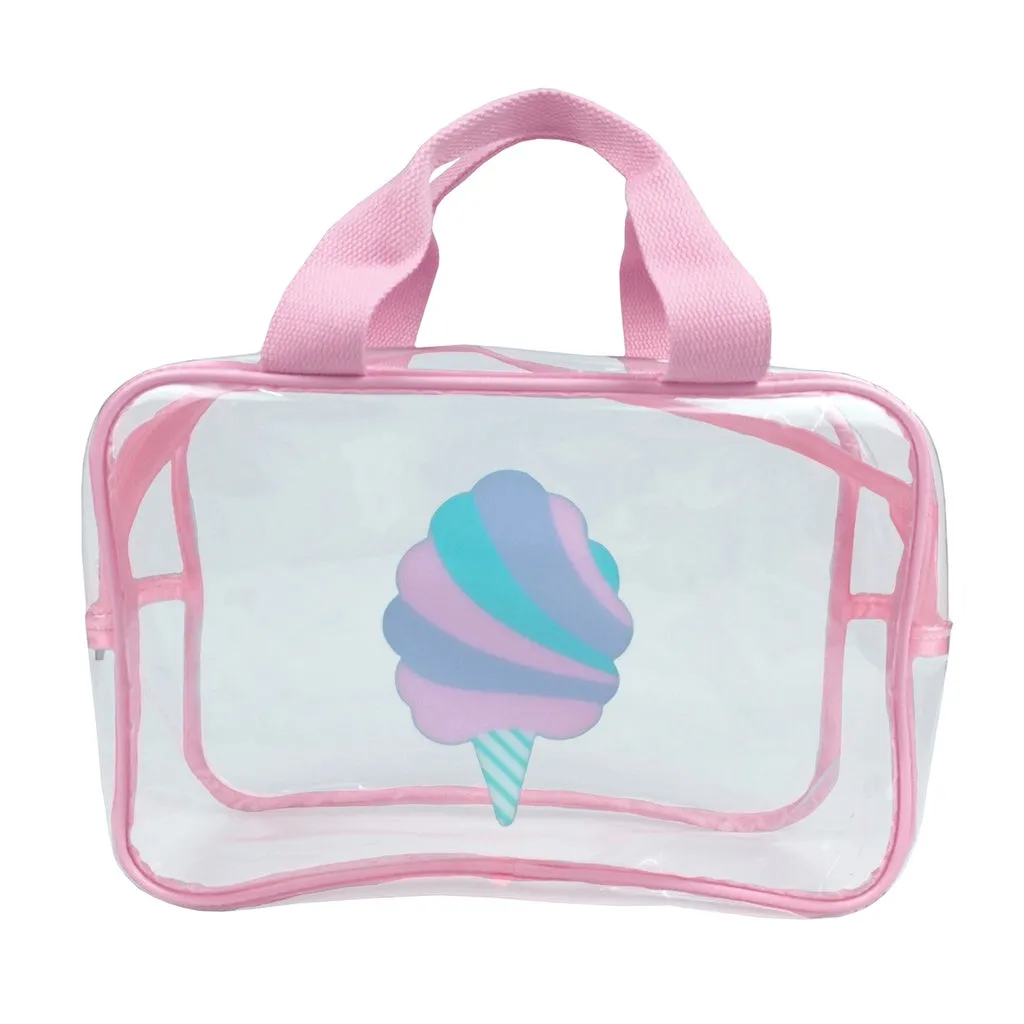 Iscream Dandy Cotton Candy Cosmetic Bag Trio