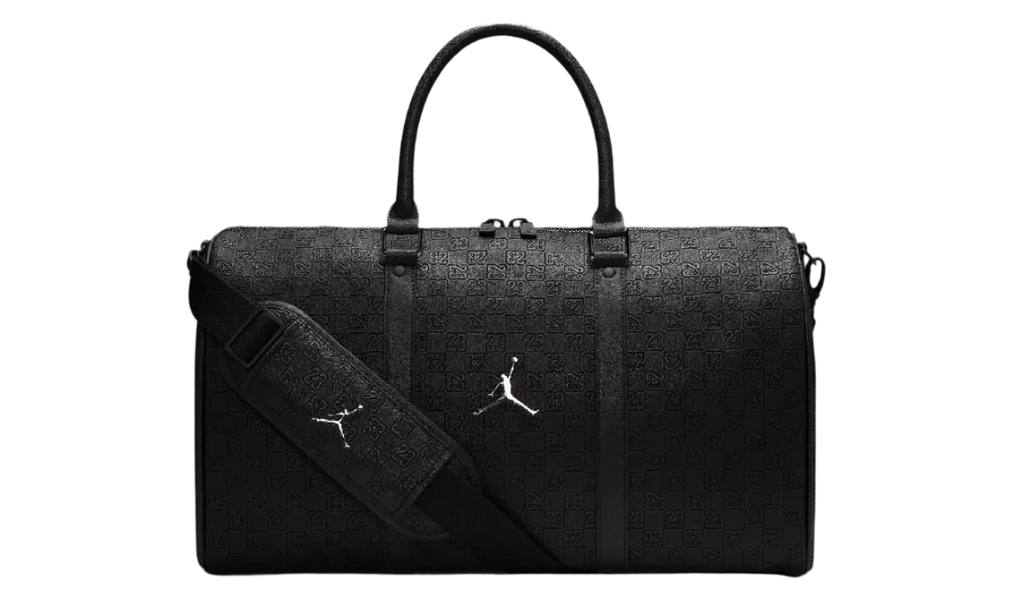 Jordan Jam Monogram Duffle Bag "Black"