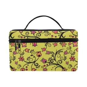 Key Lime Star Cosmetic Bag/Large