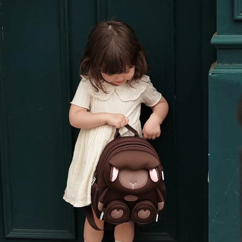 Kids Brown Bear Mini Backpack for Toddlers