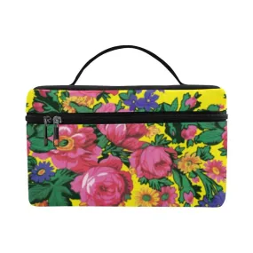 Kokum's Revenge-Yellow Cosmetic Bag/Large