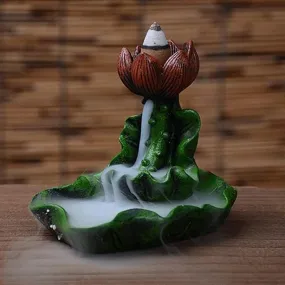 Leaf Shaped Backflow Incense Burner