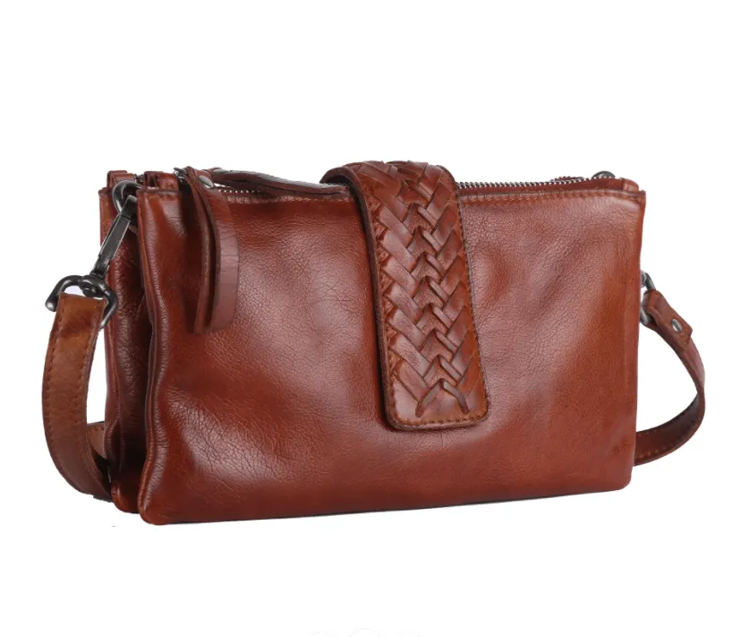 Leather Wallet or Crossbody Bag, Malabar